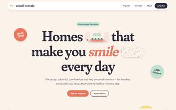 Terrazzo — Playful pastel — speckled terrazzo pattern, rounded type